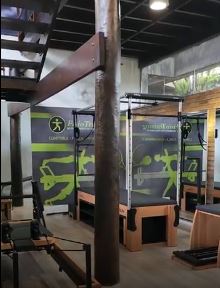 Sala de pilates da unidade Morumbi