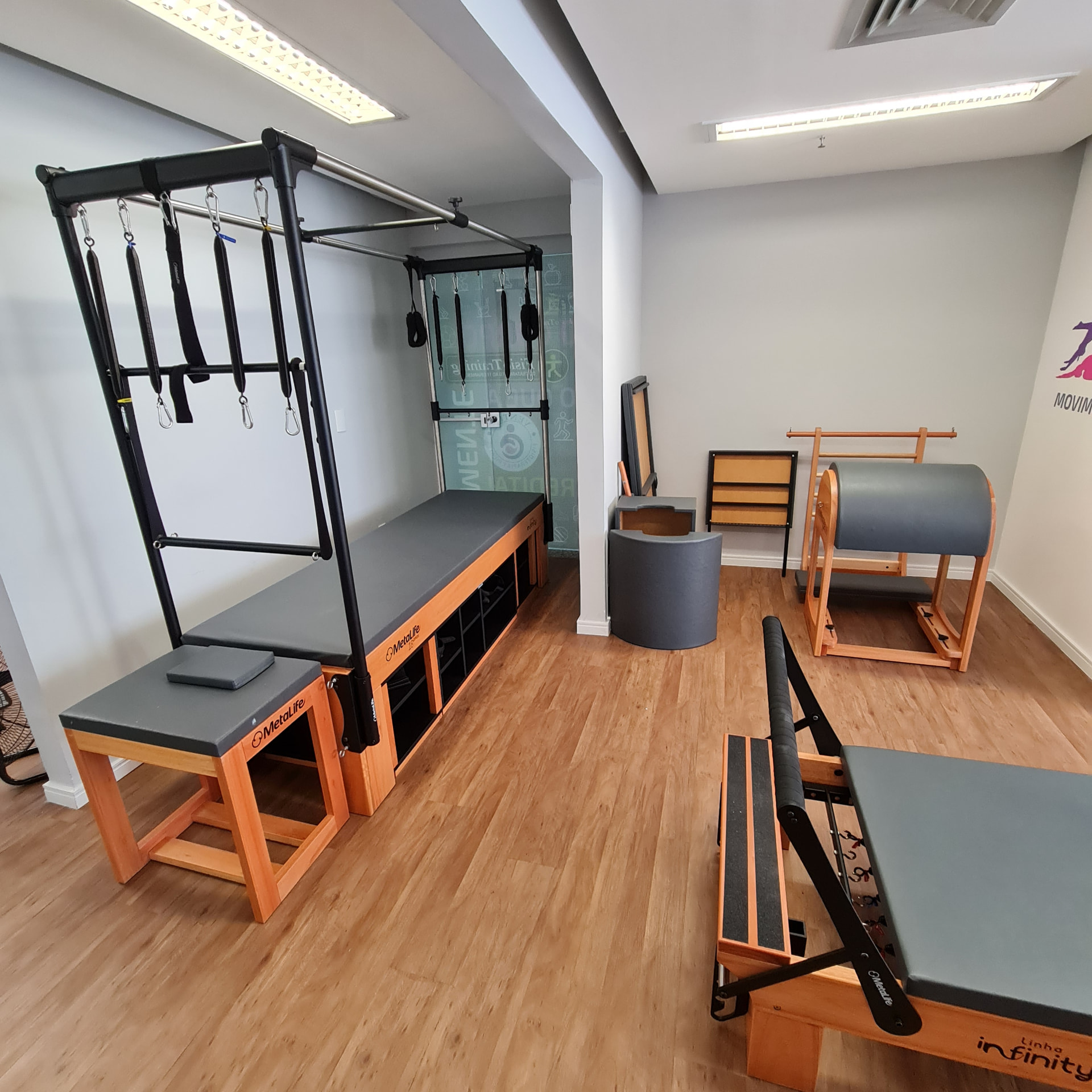 Estúdio de pilates da unidade Vila Olímpia