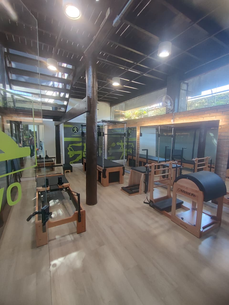 Aparelhos de pilates da unidade Morumbi