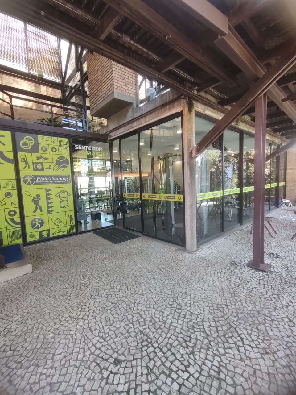 Entrada da unidade Fisio Training Morumbi