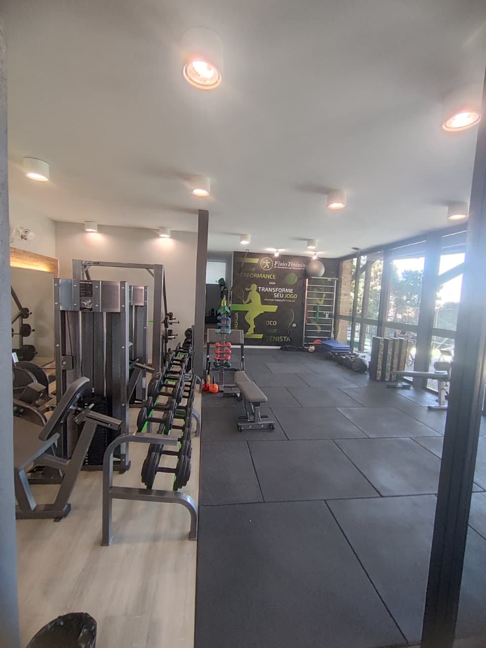 Espaço de treino da unidade Morumbi