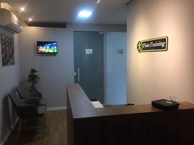 Recepção da unidade Fisio Training Vila Olímpia